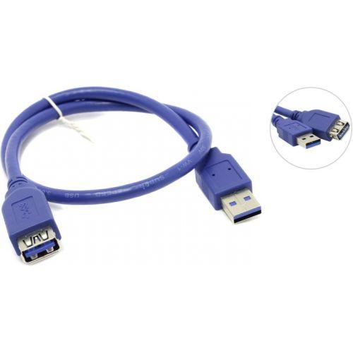 Кабель USB 3.0 удлинительный A -> A VCOM VUS7065 0.5 метра - фото 1 - id-p99833916