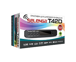 Цифровой телевизионный ресивер SELENGA (2236) Т42D DVB-T2/C/WiFi/MEGOGO/IPTV/Dolby Digital