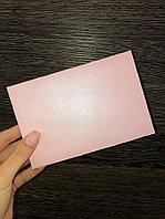 Конверт розовый с перламутром (размер 10*15 см)