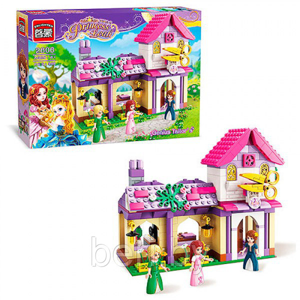 Конструктор Enlighten 2606 "Швейная мастерская принцессы", 348 деталей, аналог Lego Friends - фото 2 - id-p99856170