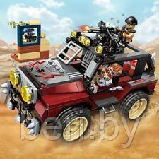3203 Конструктор QMAN "Секретная миссия: Вооруженный Джип" 307 деталей, аналог Lego - фото 2 - id-p99883498