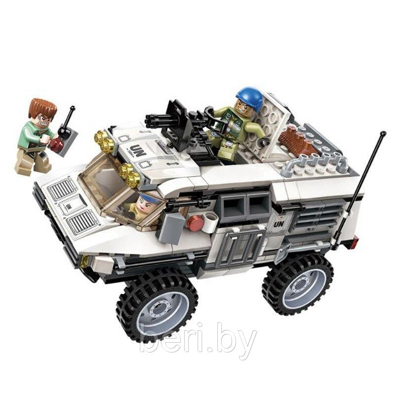 Конструктор QMAN  3204 "Секретная миссия: Вооруженный Броневик",300 деталей,  аналог Lego 