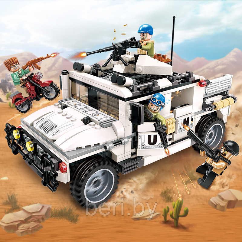 Конструктор QMAN 3205 "Секретная миссия: Вооруженный Внедорожник" 452 детали, аналог Lego - фото 4 - id-p99892756