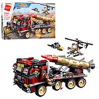 Конструктор QMAN 3207 "Секретная миссия: Ракетная установка", 661 деталь,  аналог Lego 