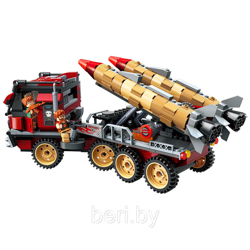 Конструктор QMAN 3207 "Секретная миссия: Ракетная установка", 661 деталь, аналог Lego - фото 4 - id-p99893248