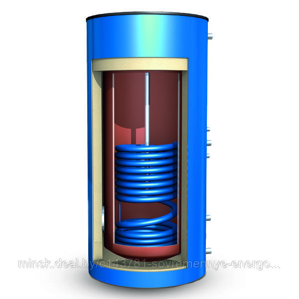 Вертикальный бак-водонагреватель (бойлер) Buderus Logalux SU 120, SU 160, SU 200, SU 300, SU 400 - фото 3 - id-p5123368