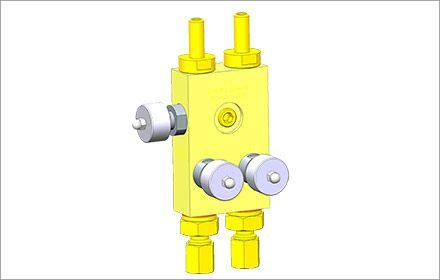 DZ23/ 24 – 3 + 4 Spindle Compensating and Shut-Off Valve