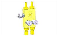 DZ23/ 24 3 + 4 Spindle Compensating and Shut-Off Valve