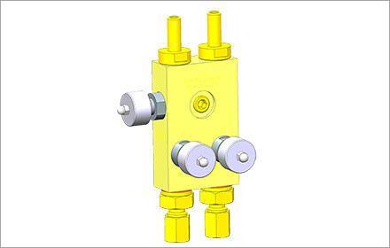 DZ23/ 24 – 3 + 4 Spindle Compensating and Shut-Off Valve, фото 2