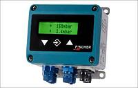 DE44_LCD Digital 2-Channel Differential Pressure Switch / Transmitter with 4-Digit Colour Change LCD