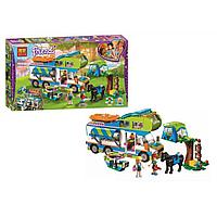 10858 Конструктор BELA Friends "Дом на колёсах" 493 детали, аналог Lego Friends 41339