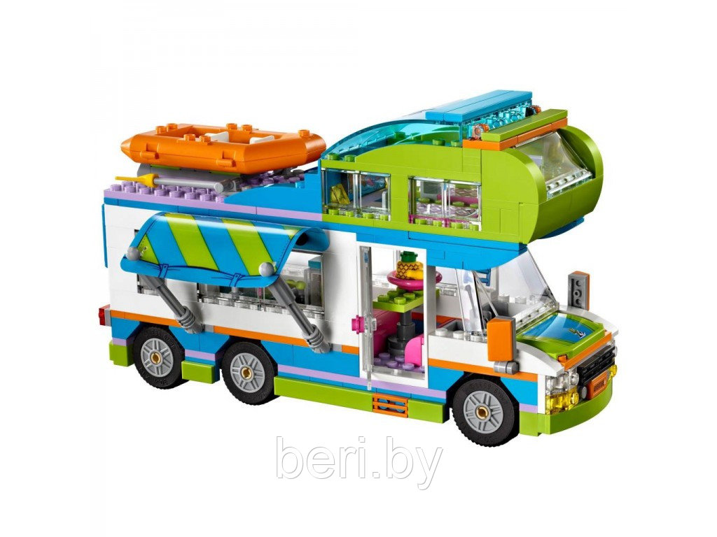 10858 Конструктор BELA Friends "Дом на колёсах" 493 детали, аналог Lego Friends 41339 - фото 5 - id-p99914355