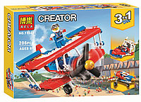 Конструктор BELA Creator 11045 "Самолет для крутых трюков 3 в 1", 206 деталей, аналог LEGO Creator 31076