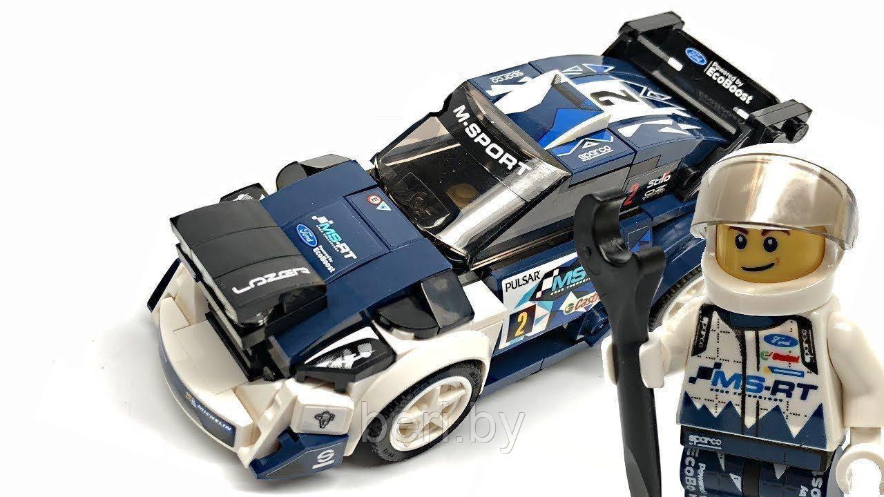 Конструктор Speeds Champion 10945 "Форд Фиеста M-Sport WRC", 209 деталей, аналог LEGO 75885 - фото 3 - id-p99915598