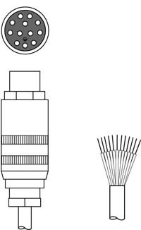 426042 | CB-LDH-10000-12GF - Connection cable, фото 2