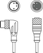 548050 | CB-M12-1500X-3GF/WM - Interconnection cable