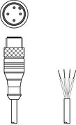 548363 | CB-M12-2000-4GMB - Connection cable