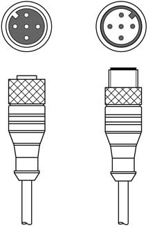 678032 | CB-M12-20000S-5GF/GM - Interconnection cable