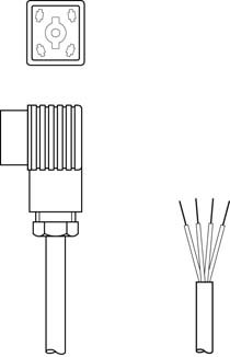 50011258 | BK7 KB-092- 6000- 4 - Connection cable