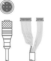 50113467 | KB JST-M12A-5P-3000 - Connection cable