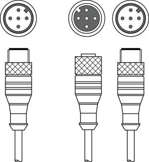 50118185 | K-YCN M12A-M12A-S-PUR - Interconnection cable, фото 2