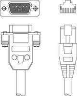 50120436 | KB RS232-1 HS 65x8 - Interconnection cable