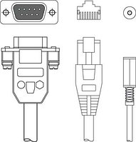 50130488 | KDS CR-SUB-9A-RJ41-A-T0-024-C - Interconnection cable