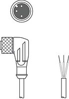 50130683 | KD U-M12-3W-P1-020 - Connection cable