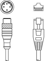 50135084 | KSS ET-M12-4A-RJ45-A-P7-300 - Interconnection cable