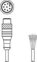 50135137 | KS S-M12-8A-P1-010 - Connection cable