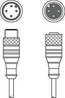 50135917 | KDS U-M12-4A-M12-4A-P1-020-24X - Interconnection cable