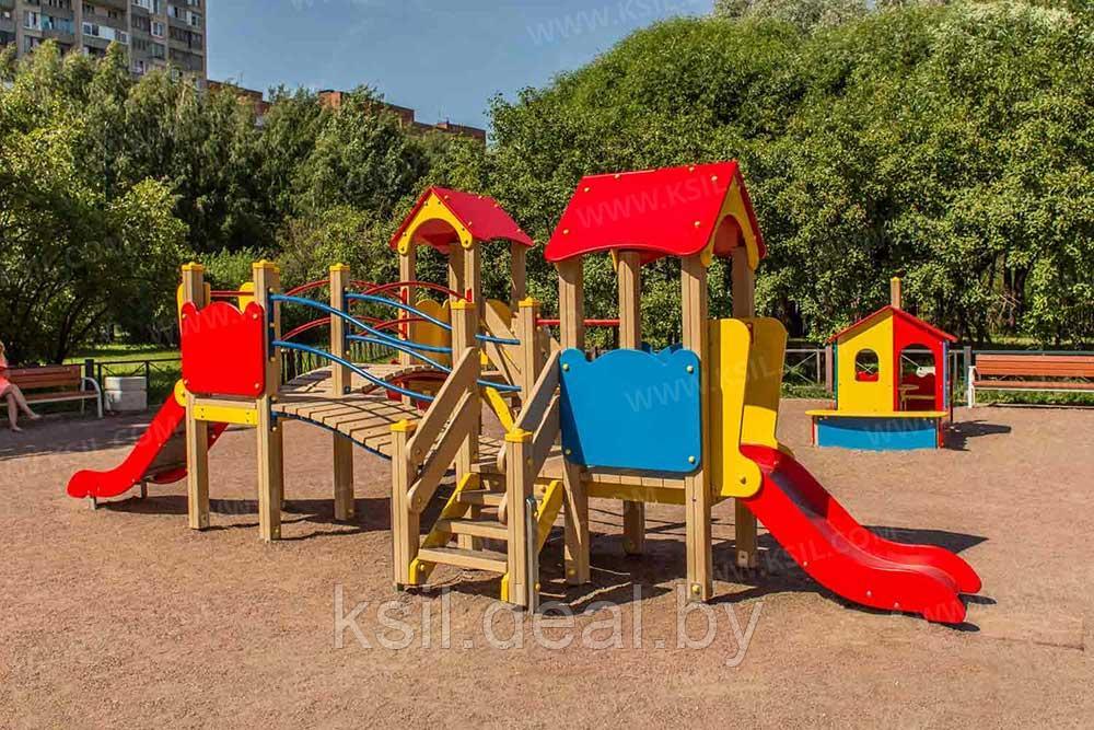 Детский игровой комплекс Н площадки =0,6м, 0,9 м арт. 005121 - фото 4 - id-p99963475
