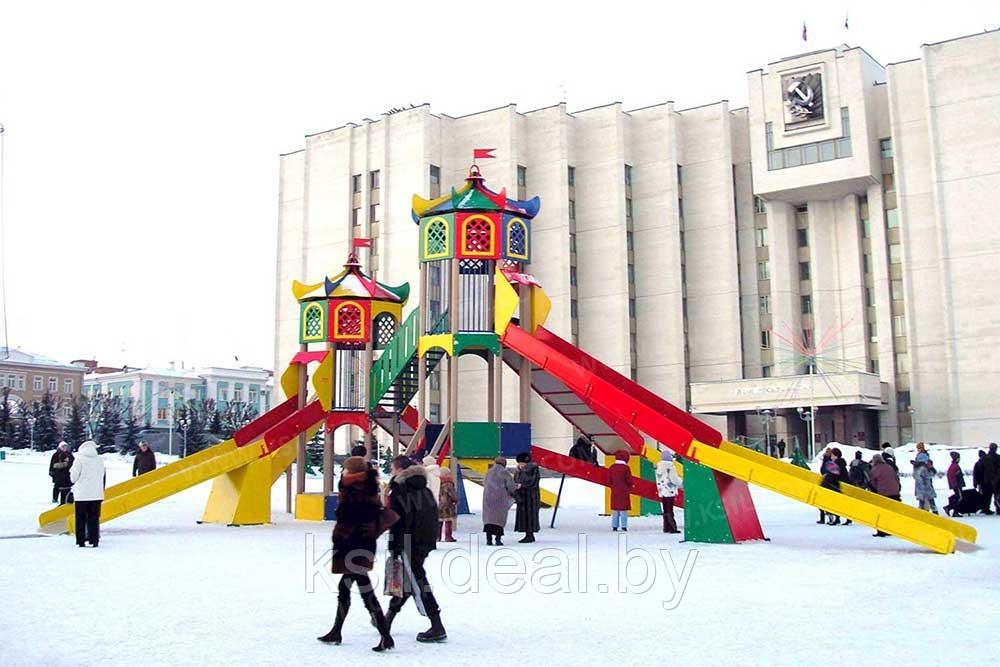Детский игровой комплекс "Зимняя горка" арт. 005483 - фото 5 - id-p99963566