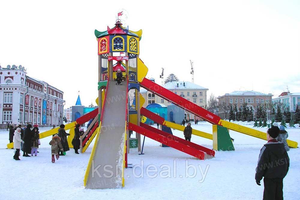 Детский игровой комплекс "Зимняя горка" арт. 005483 - фото 6 - id-p99963566