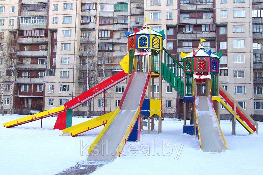 Детский игровой комплекс "Зимняя горка" арт. 005483 - фото 7 - id-p99963566