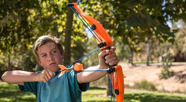 Детский лук со свистящими стрелами, арт.BT2310306(AX1020G)
