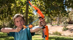 Детский лук со свистящими стрелами, арт.BT2310306(AX1020G)