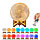Ночник-светильник ЛУНА (MOON) 16 цветов с пультом управления диаметр 18 см, фото 3