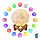 Ночник-светильник ЛУНА (MOON) 16 цветов с пультом управления диаметр 18 см, фото 5