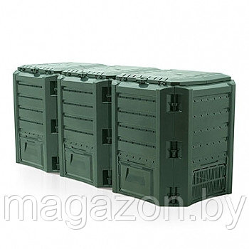 Компостер Prosperplast Module Compogreen 1200л, зеленый - фото 1 - id-p99975978