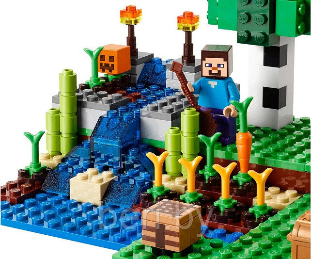Конструктор Minecraft 10175 "Ферма", 262 детали, аналог Lego Minecraft 21114 - фото 4 - id-p99976105