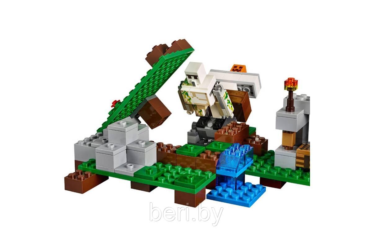 Конструктор Minecraft 10468 "Железный голем", 220 деталей, аналог Lego Minecraft 21123 - фото 2 - id-p99976451
