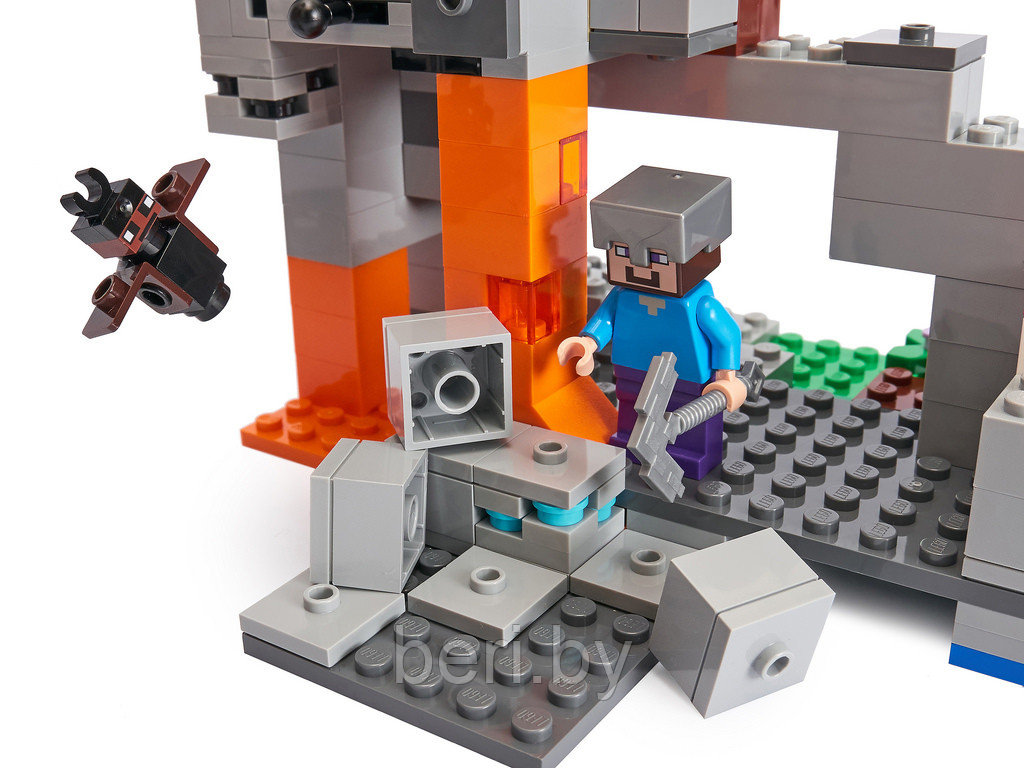 10810 Конструктор Bela Minecraft "Пещера зомби" 250 деталей, аналог Lego Minecraft 21141 - фото 3 - id-p99983130