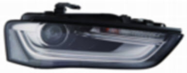 AUDI A4 фара передняя правая линзованная, с регулировочным мотором , (ксенон) , диодный (DEPO) для AUDI A4 - фото 1 - id-p99977126