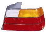 E36 фонарь задний внешний правый (седан) (DEPO) желто-красный для BMW E36