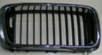 E38 решетка радиатора правая (тайвань) черная хромированная для BMW E38