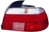 E39 фонарь задний внешний правый (DEPO) красный-белый для BMW E39