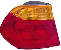 E46 фонарь задний внешний левый (DEPO) красный-желтый для BMW E46