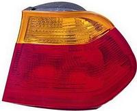 E46 фонарь задний внешний правый (DEPO) красный-желтый для BMW E46