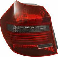 E87 {E81} фонарь задний внешний левый с диодами (3 дв) (5 дв) (dEpo) красно-тонированный для BMW E87